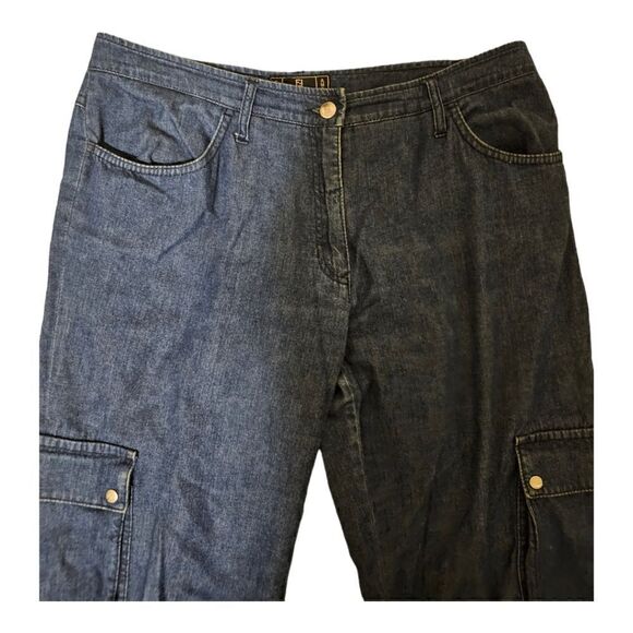 FENDI ROMA Vintage Utility‎ Jeans - Size 34 x 30 - Picture 3 of 10